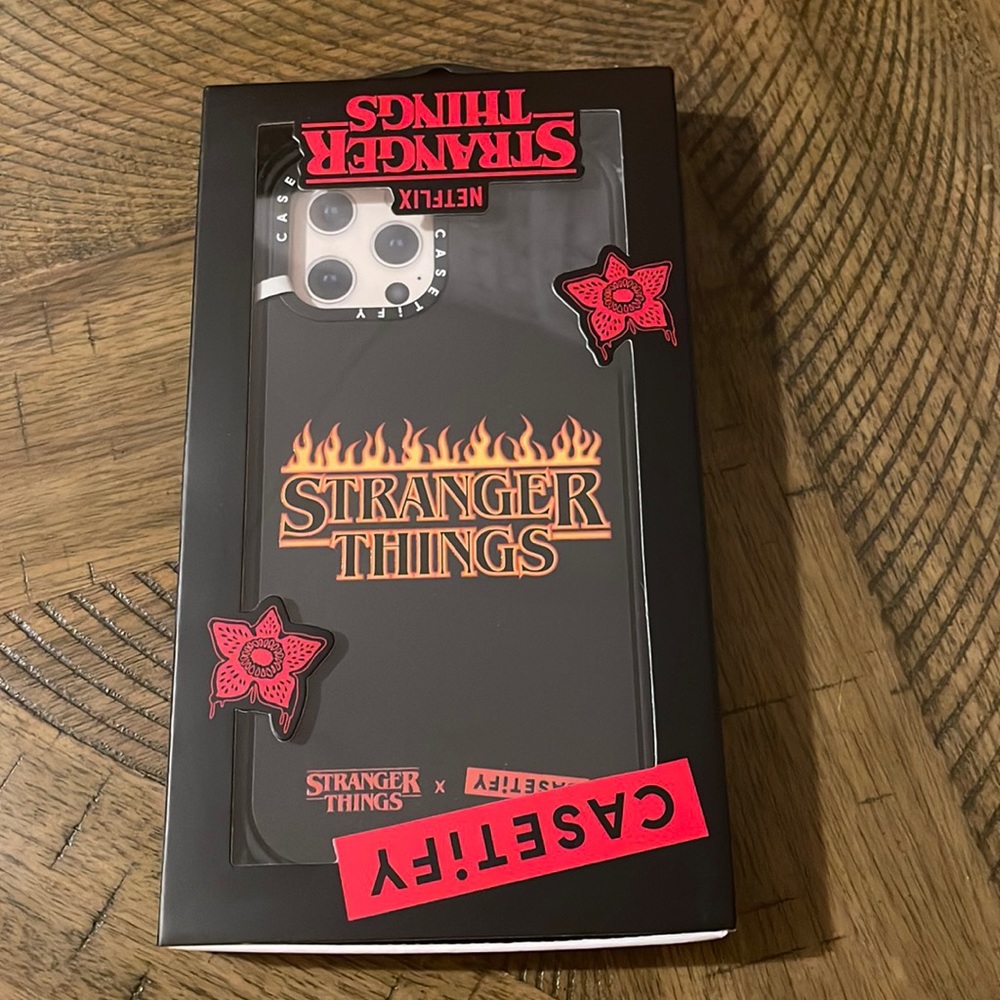 Brand new Stranger Things Casetify IPhone 12 Pro Max